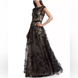 RENE RUIZ BUTTERFLY GOWN! NWT!! Size US 8